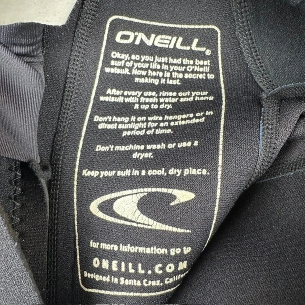 ONeill Kids Reactor 2mm Shorty Wetsuit Black Blue Style 3803 Size 6